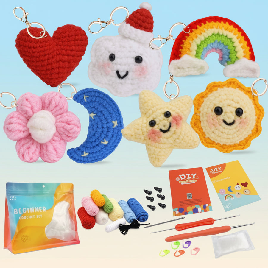 Hot Selling Wool Ball Hand Knitting Doll Knitting Doll Crochet Material Package Crochet Material Package